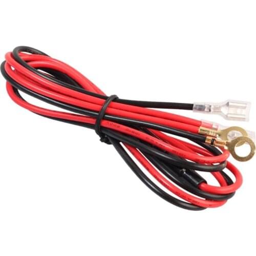 1Pcs Car Cigarette Lighter Cable 1m/3.3ft 18AWG 10A Powe Cable Wire Cord w/ Fuse Extender Cable Plug Socket High Quality Cable