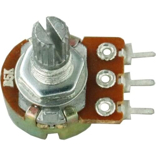 5 pcs WH148 B5K 5K OHM Linear Taper Rotary Potentiometer 5KB B5K Pot