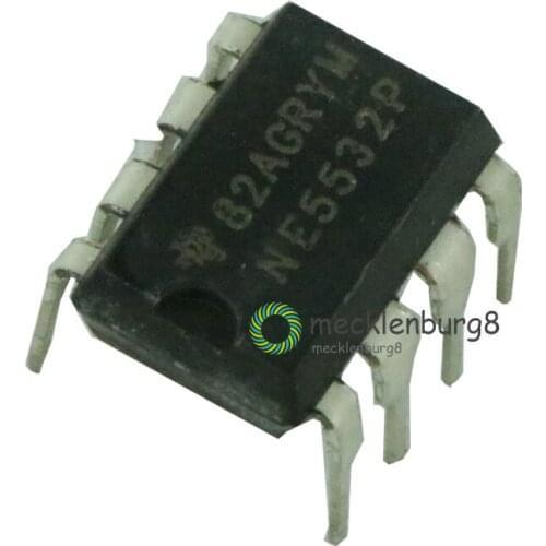50 pcs. NE5532P NE5532 DIP-8 DIP8 double low noise op amp TI IC