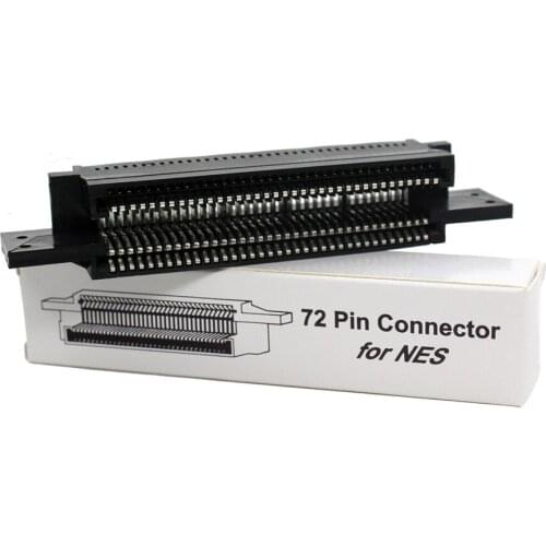 72 Pin Connector Game Card Slot Cartridge Adapter for Nintendo NES Game Console Parts