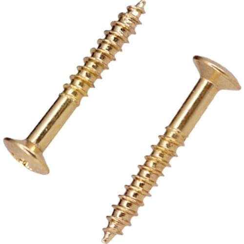 80 Pack Guitar Humbucker Pickup Ring Mounting Screws Pickup Frame Surround Screws for Les Paul SG