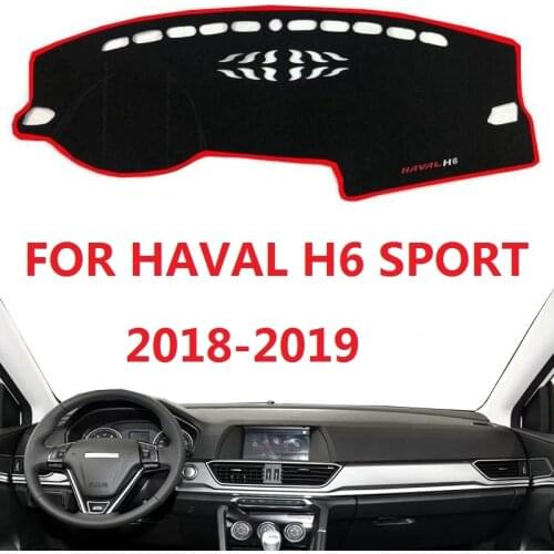 Anti-UV Dashboard Cover Dashmat Mat Pad Car Styling Sun Visor Shade Carpet For Great Wall Haval H6 Sport 2019 2018