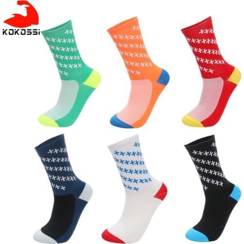 KoKossi Cycling Sports Socks Three-dimensional Design Skin-friendly Comfortable Breathable Moisture Wicking Running Socks
