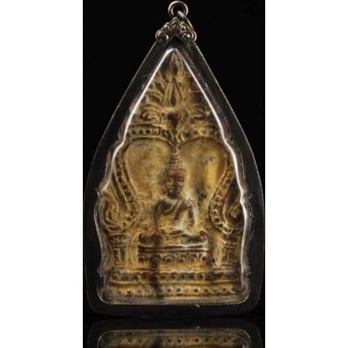 Collection of Chinas Tibetan old copper Kaiguang Buddha brand /statue/The outer shell is for rear protection/wearable