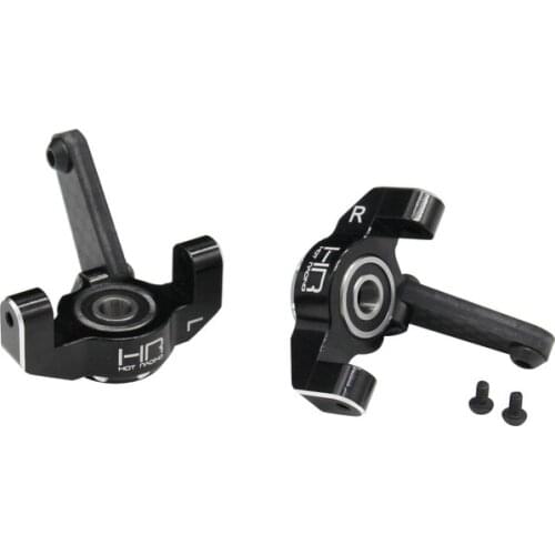 Hot Racing aluminum inline spindle set with carbon fiber steering arms for Losi 22S 2WD Camaro