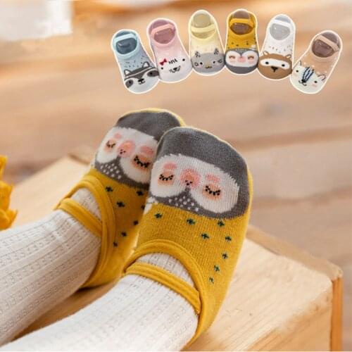 Autumn Baby Cotton Socks Shoes Non-slip Infant Walk Socks Shoes Toddler Floor Casual Toddler Anti-slip Socks Grip Slippers for