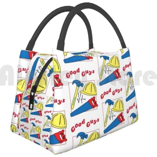 Cooler Lunch Bag Picnic Bag Good Guys ChildS Play Chucky-Killer Doll-Construction 2908 Good Guys Childs Play