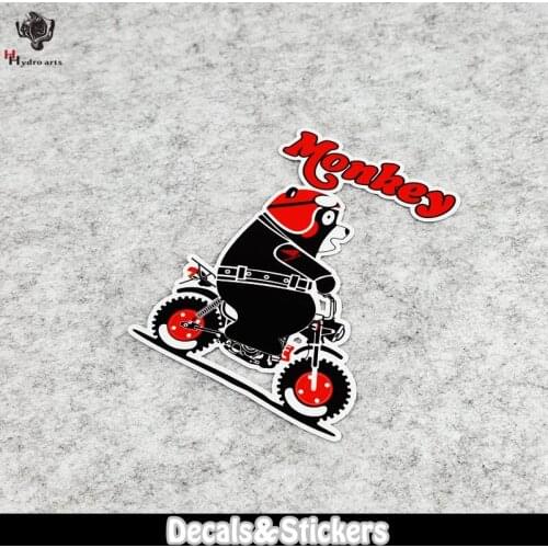 NO.LN090 Cartoon Bear 3M Material Reflective Stickers MOTO GP Car Sticker Decals Racing Stickers Motorcycle