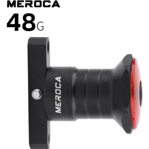 MEROCA Bicycle Smart Taillight Intelligent Sensor Brake Auto Start Stop Brake IPX6 Waterproof USB Charging Cycling Taillight
