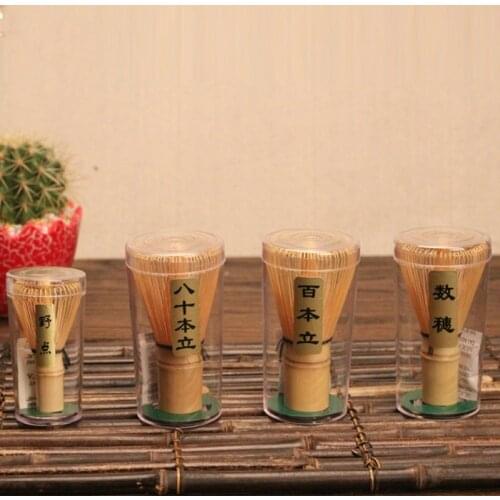 Japanese Style Handmade Bamboo Matcha Powder Whisk Green Tea Chasen Brush Tools Tea Sets Green Tea Set Accessories Tea Tool
