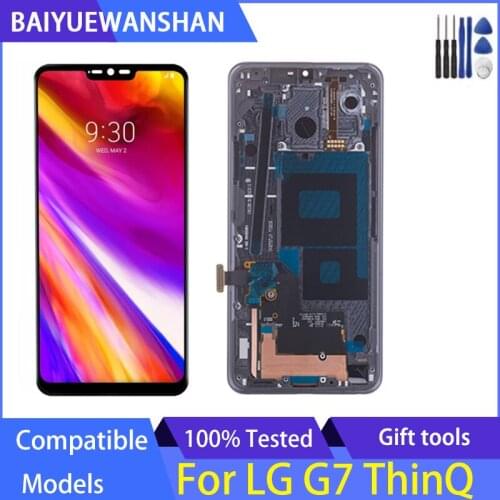 6.1'' For LG G7 G710EM G710PM LCD Display Touch Screen Digitizer Assembly For LG G7 ThinQ G710 G710TM G710N LCD