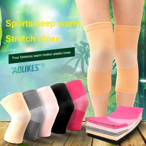 1Pair Knee Pads High Elasticity Keep Warm Knee Protector Prevention Relieve Arthritis Knee Support Sports Knee Guard