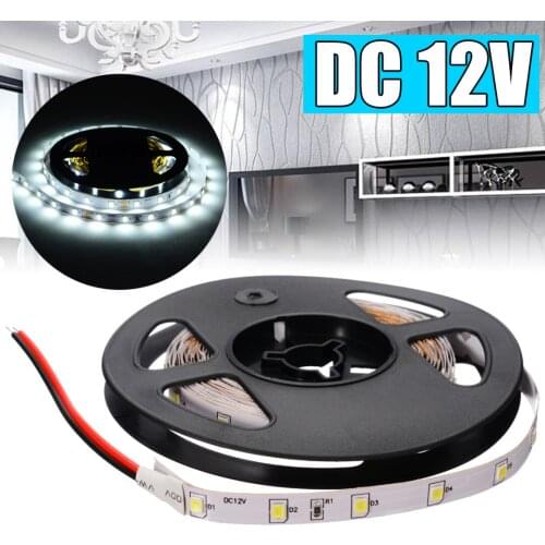 1pc 5M 300LED Strip Lights Warm Cool White LED Strips For Home Accessories Ribbon Light Car Lamp Holiday Party Decors