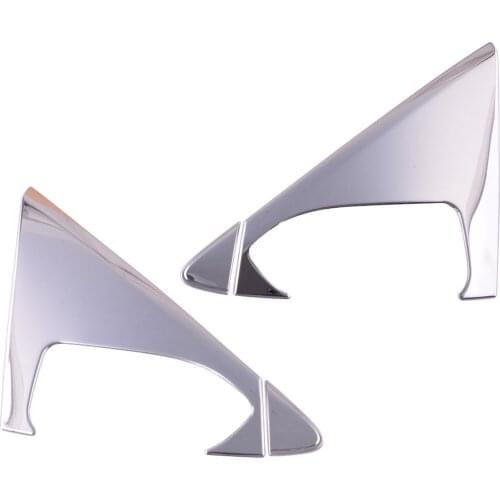 4Pcs/Set Chrome Car Window Front Triangle Cover Trim Stainless Steel Fit For Chevrolet Equinox 2018 2019 2020