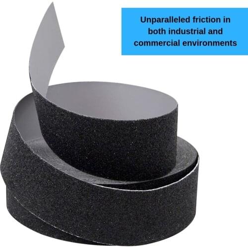 5M Anti-Slip Tape Outdoor Anti Slip Stickers PVC High Friction Sandpaper Non Slip Traction Tape Abrasive Adhesive Stairs Safety
