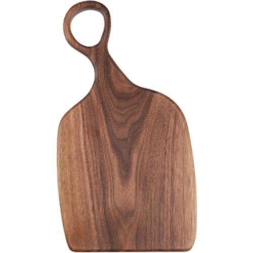 50LB Natural Irregular Steak Bread Board Dessert Tray with Hanging Ring Cutting Chopping Board Creative Design Placement