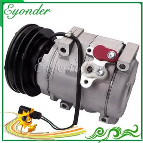 A/C AC Air Conditioning Compressor Cooling Pump for Caterpillar Series 300C 231-6984 201-3879 176-1895 245-7781 2316984 2457781
