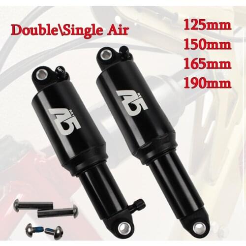 KS A5 Shock Absorber MTB Bike Rear Shocks Folding Bicycle Air Pressure Damper 125/150/165/190mm Bicycle Rear Shock Parts