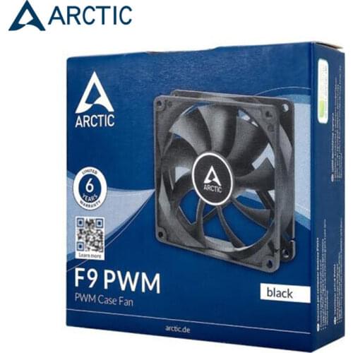 ARCTIC F9 PWM REV.2, CPU Radiator Computer Case 9cm Fan 4PIN PMW Temperature Control Adjust 90mm Cooler Master