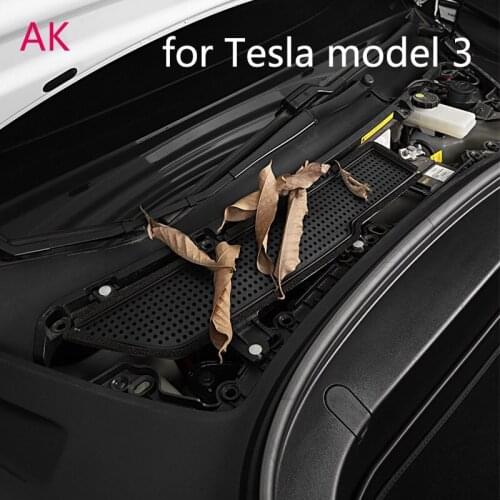 Air conditioning air inlet protective cover outlet dust purification filter element mesh for Tesla model 3 accessories