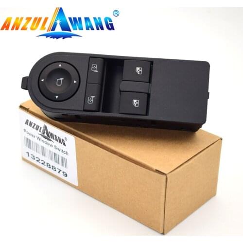 ANZULWANG Power Window Switch Button For Vauxhall Astravan Zafira Opel Astra H Zafira 2004-2015 13215152, 13228879, 6240381