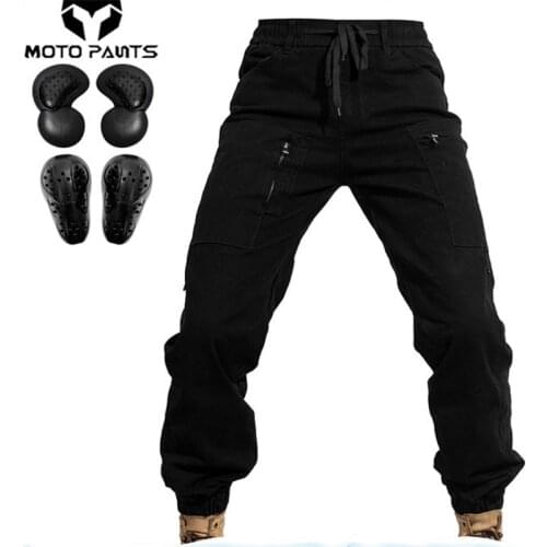 New motorcycle overalls motorcycle racing cycling pants multi-pocket outdoor fall-resistant men spring, summer and autumn