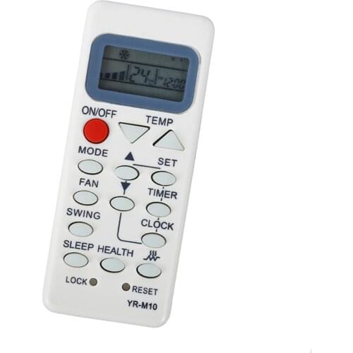 Air conditioning universal remote control suitable for haier YR-M10 YL-M10 YR-M09 YR-M05 YR-M07 YR-M02 controller