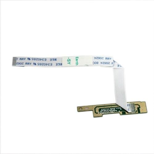 Laptop For Dell Inspiron 15R N5110 M5110 Power Media Volume Button Board w/ Cable 50.4IF03.301