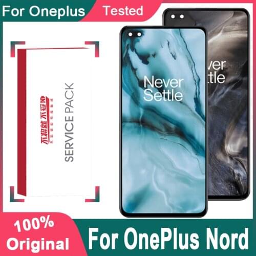 Original 6.44" LCD Replacement For OnePlus Nord AMOLED Display Touch Screen Digitizer Assembly For OnePlus 8 NORD 5G / OnePlus Z