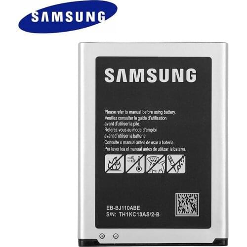 Original Samsung Battery For Samsung Galaxy J1 J Ace J110 J110FM J110F J110H J110F i9192 i9195 i9190 i9198 1900mah EB-BJ110ABE