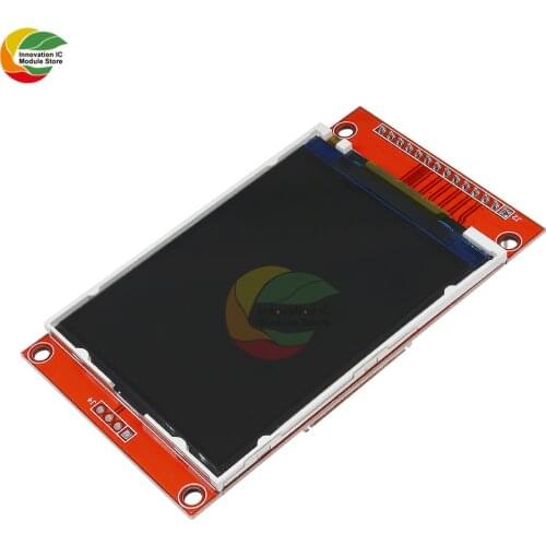 Ziqqucu 2.8 inch 240x320 SPI TFT LCD Display Module ILI9341 LCD Serial Port Module without Touch Panel 5V/3.3V for Arduino STM32