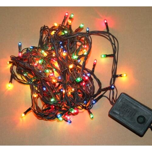 Real Led Lights Garland Led Lights Decoration Lamp Electrical Wire Overstretches Flash Light 4.5 Meters Multicolour M Tree