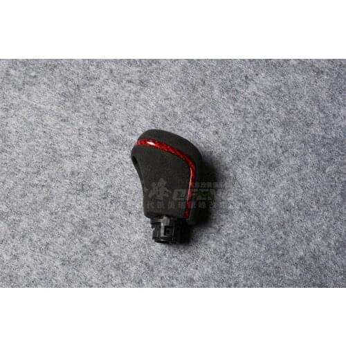 Fit for TOYOTA CAMRY 2018 carbon fiber shift knob gear shift paddle lever gear head handball