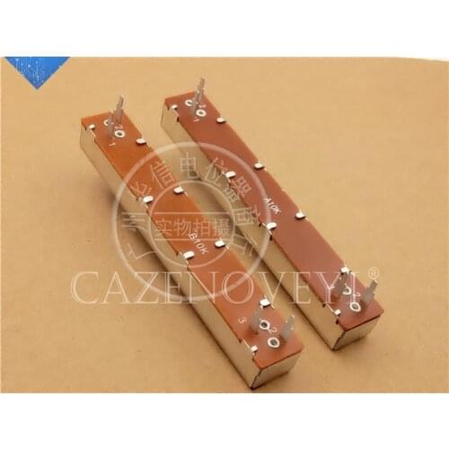 5pcs/lot Special SL608V Mixer 8.8 cm Slide fader SL60V B10K single handle potentiometer 8B In Stock