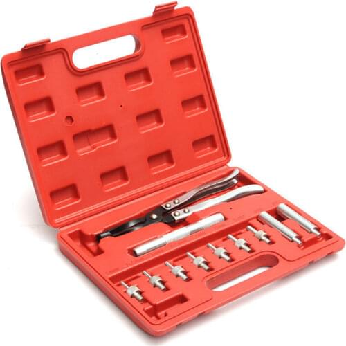11PCS Valve oil seal replacement and disassembly assembly, valve oil seal extraction clamp assembly, hardware auto repair DN182