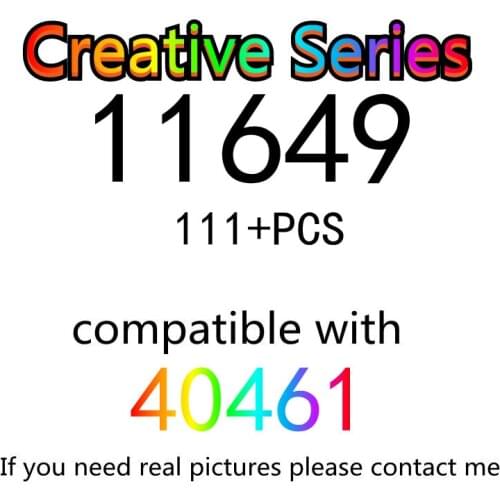 111PCS 11649 Building Block Toy Creative Series 40461 Assembled Building Block Childrens Toy Gifts