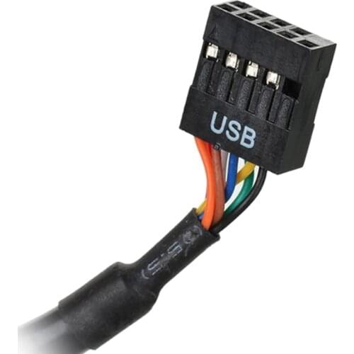 19/20 Pin USB 3.0 Female To 9 Pin USB 2.0 Male Motherboard Header Adapter Cord