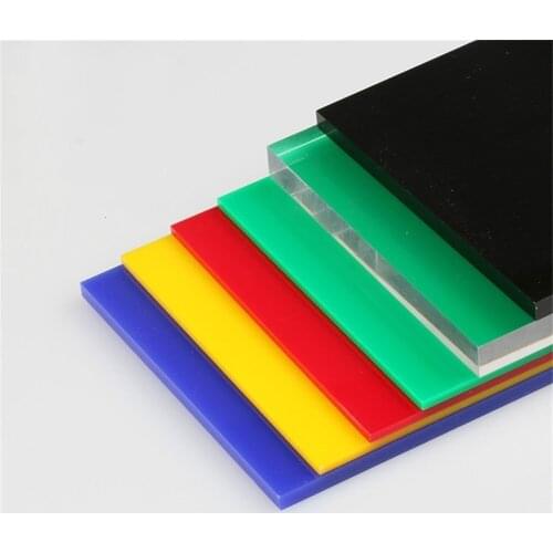 Acrylic Board Transparent Diy Handmade Materials Organic Glass Display Shelf Identification Billboard