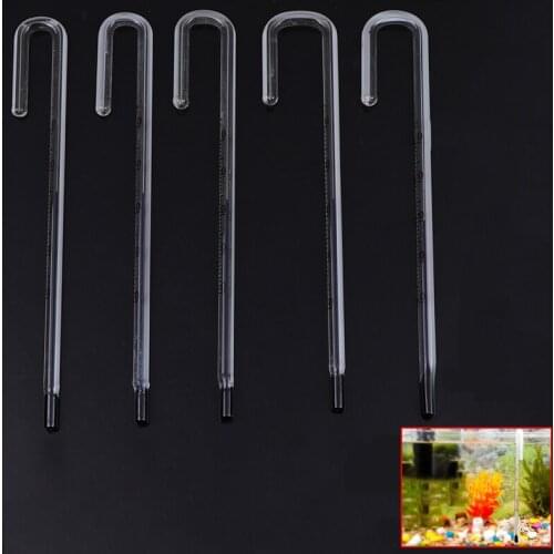 Aquarium Glass Thermometer With Hook Fish Tank Reptile Box Accessories Supplies6/8/10/12/15mm dik Glas Tank