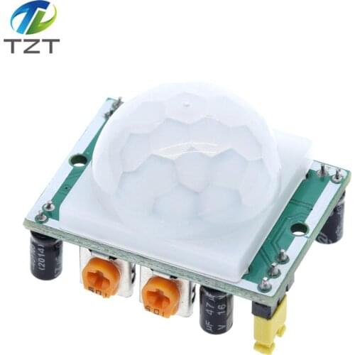 Free Shipping 10PCS SR501 HC-SR501 Adjust IR Pyroelectric Infrared PIR module Motion Sensor Detector Module for arduino