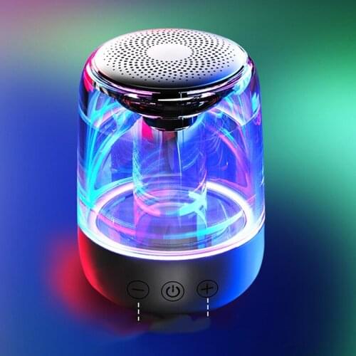 Colorful Light TWS Wireless Bluetooth Speaker Home Theater Sound System Speakers Portable Car Subwoofer Woofer Bluetooth play