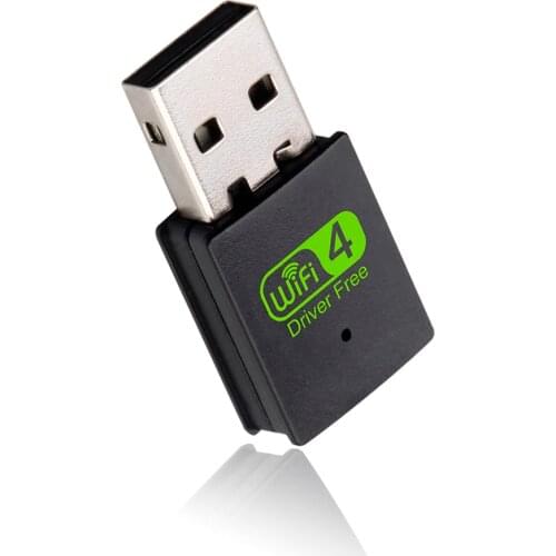 Wireless USB WiFi Adapter, 300Mbps Mini Network External Receiver, Teny WiFi Dongle Receiver for PC/Laptop/Desktop Free Driver