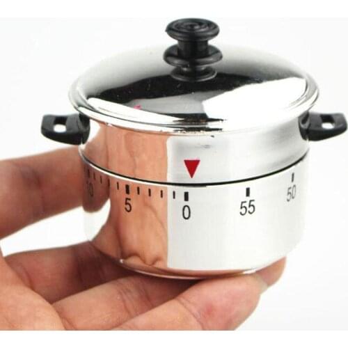 Household 60 Minutes Timer Novelty Countdown Cooking Reminder Design Alarm Kitchen Clock Steamer Countdown Kitchen Time Gad H5N4