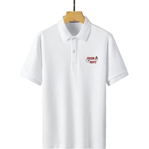 Korean fashion solid t shirt for men very small to oversized t-shirt high quality pure cotton casual short-sleeve polo shirt2021