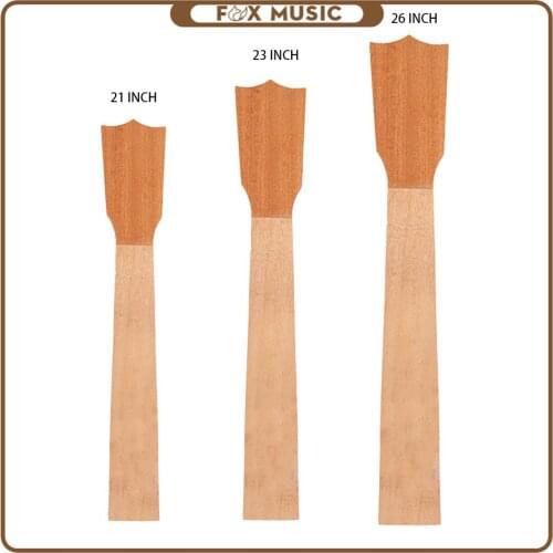 21'' 23'' 26" Ukulele Neck Head Mahogany Material For Hawaii Mini Guitar Luthier Tools DIY Ukelele Use