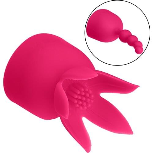 IKOKY G-spot Stimulate Magic Wand Attachment Vibrator Accessories Clitoris Stimulation Sex Toys for Women AV Rod Head Cap