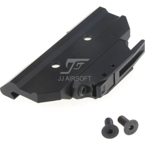 JJ Airsoft AC12033 Quick Release / QD Mount for ACOG 4x32 Scope / Red Dot (Black/Tan)