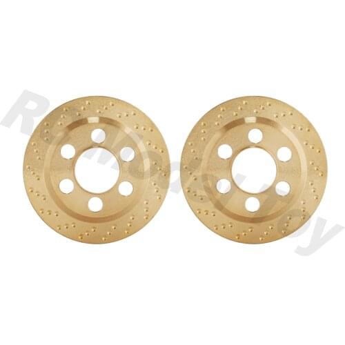 2PCS for 1.9 / 2.2 Inch Brass Counterweight Balance Weight Vanquish Products Wheel Traxxas TRX4 TRX6 Axial SCX10 90046