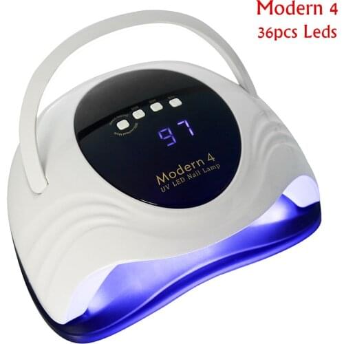 High Power Nail Dryer Lamp for Nails Gel Fast Curing Light with Bottom LCD Display 36pcs Beads Auto Sensing Manicure Tools
