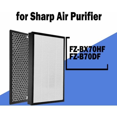 Multifunction Replacement Filter for Sharp Air Purifier KC-A50E-B KC-850 KC/KI-AX70 KC/KI-DX70 KC/KI-BX70 KC-B70